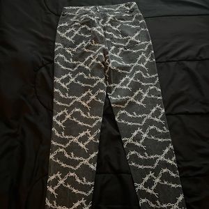 barbed wire jeans